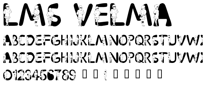 LMS Velma font